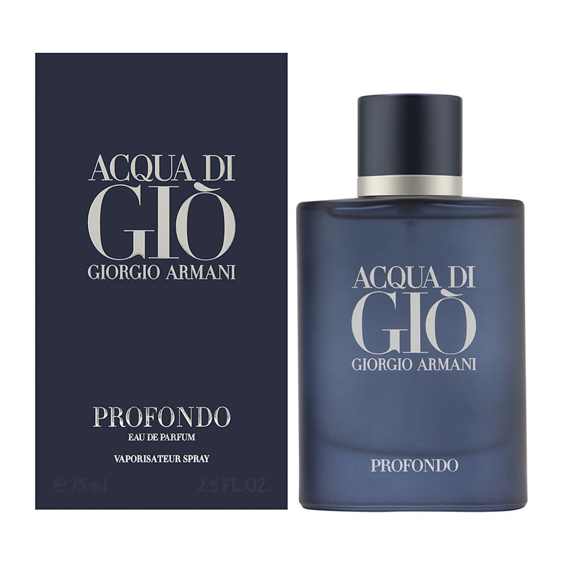 Acqua di Gio Profondo by Giorgio Armani for Men 4.2 oz Eau de Parfum Spray
