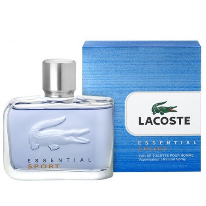 Essential Sport by Lacoste 4.2 Oz. Eau De Toilette For Men