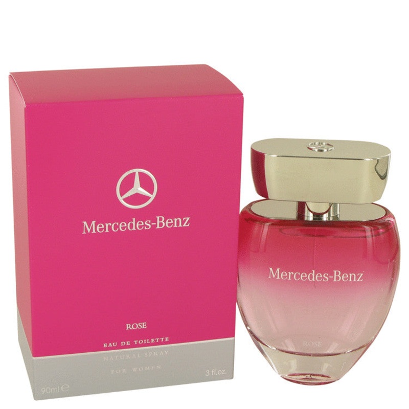 Mercedes Benz Rose by Mercedes Benz For Women Eau De Toilette Spray 3 oz