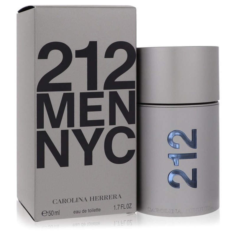 212 by Carolina Herrera Eau De Toilette Spray (New Packaging) 1.7 oz for Men - Premium Designer Fragrance