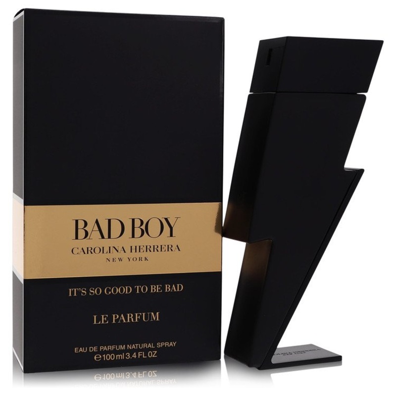 Cologne Carolina Herrera Bad Boy 3.4 Oz Le Parfum EDP Spray Show Special for Men