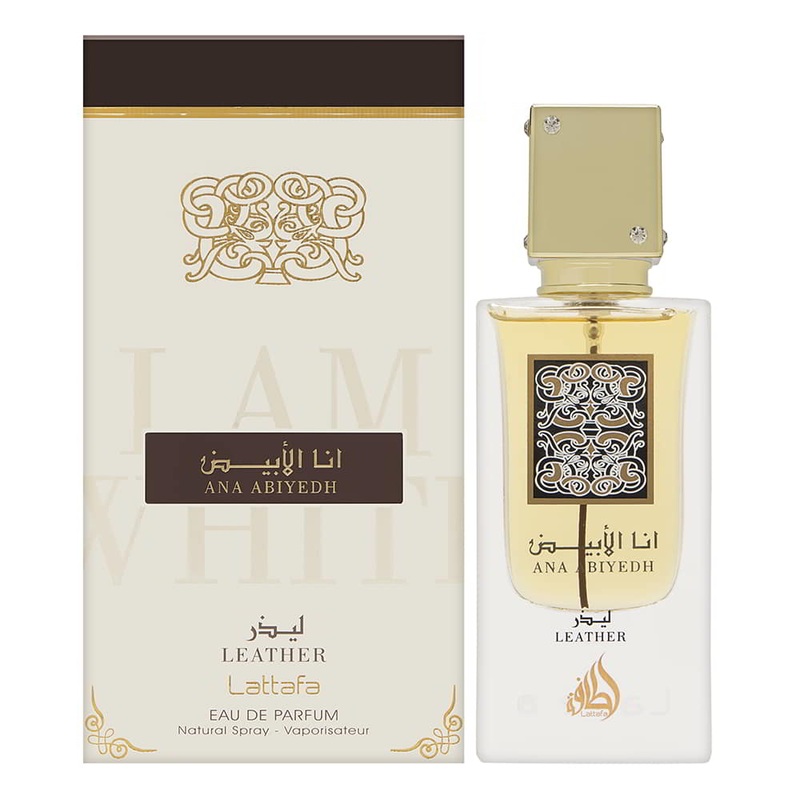 Lattafa Ana Abiyedh Leather 2.4 oz Eau de Parfum Spray