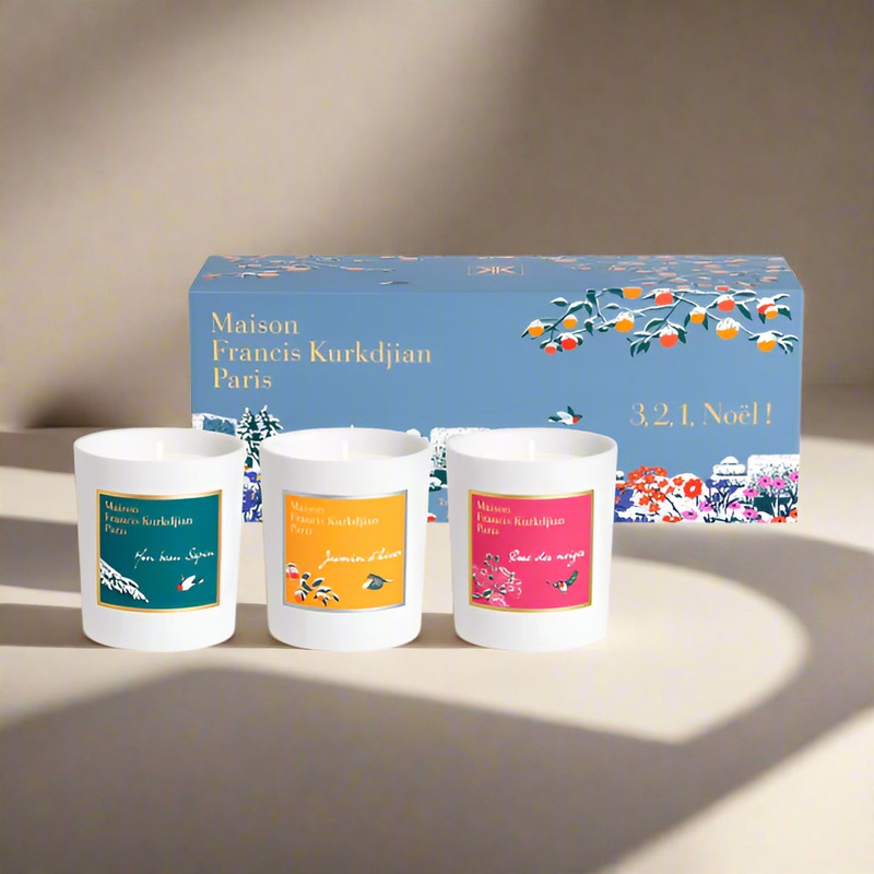 Maison Francis Kurkdjian Candle collection 3x95g