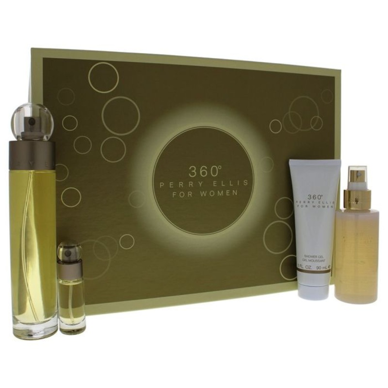 Perry Ellis 360 4 Piece Set by Perry Ellis for Women