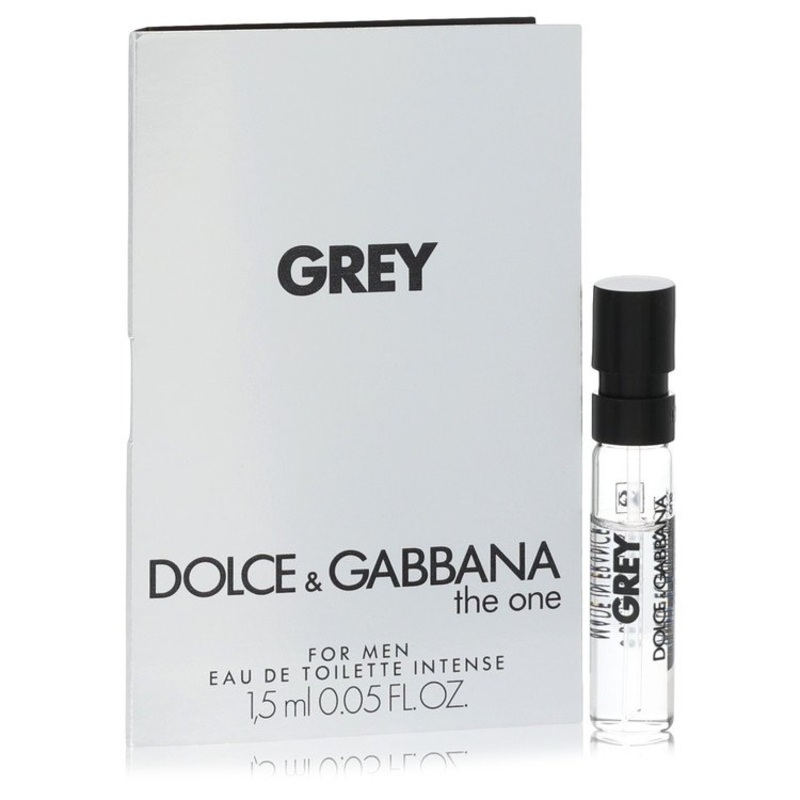 The One Grey by Dolce & Gabbana Vial (sample) .05 oz | Men Collection by AAA Beauty