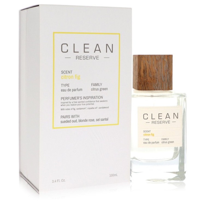 Clean Reserve Citron Fig by Clean Eau De Parfum Spray 3.4 oz for Women - Premium Designer Fragrance