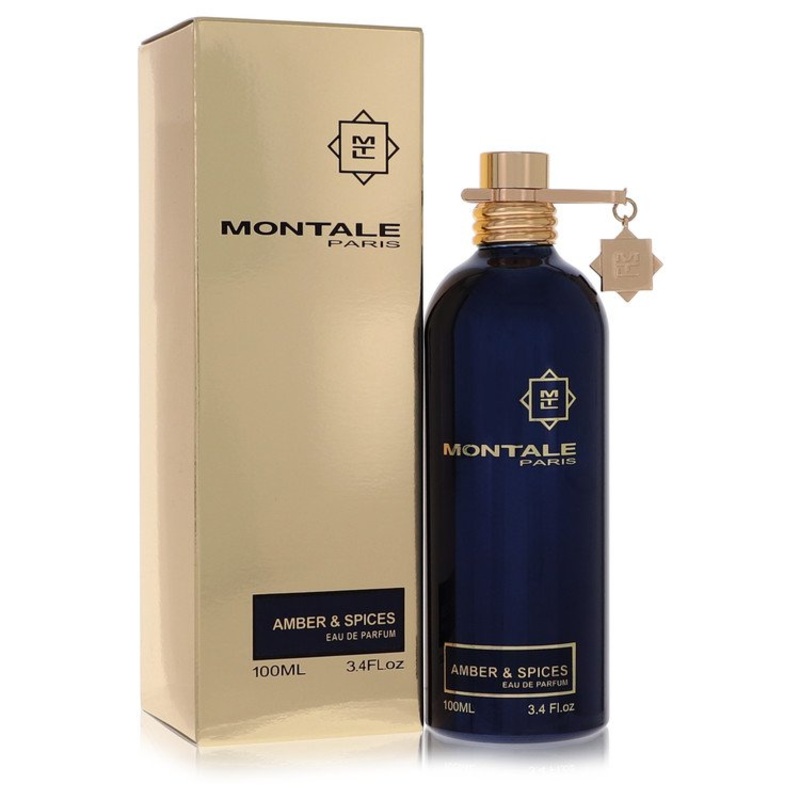 Montale Amber & Spices by Montale Eau De Parfum Spray (Unisex) 3.3 oz for Women - Premium Designer Fragrance