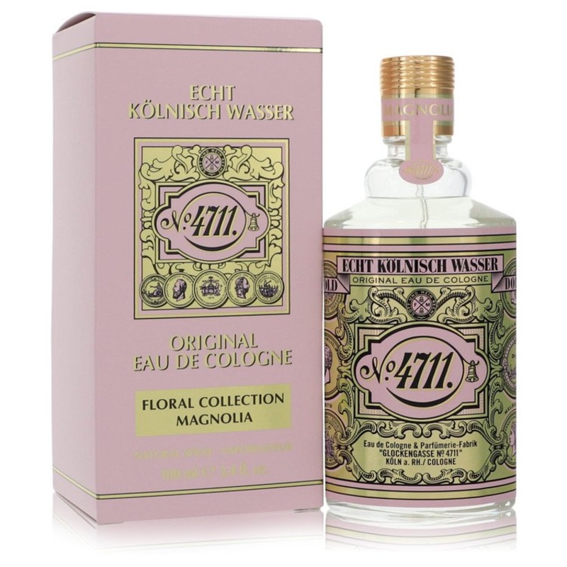 4711 Floral Collection Magnolia by 4711 For Women Eau De Cologne Spray (Unisex) 3.4 oz