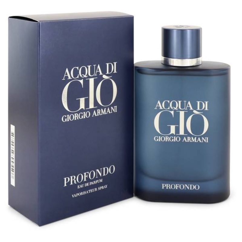 Acqua Di Gio Profondo Cologne By Giorgio Armani 2.5 OZ Eau De Parfum for Men