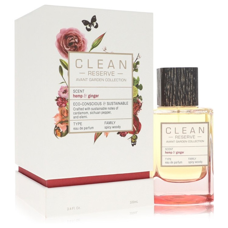 Clean Reserve Hemp & Ginger by Clean Eau De Parfum Spray (Unisex) 3.4 oz | Women Collection by AAA Beauty