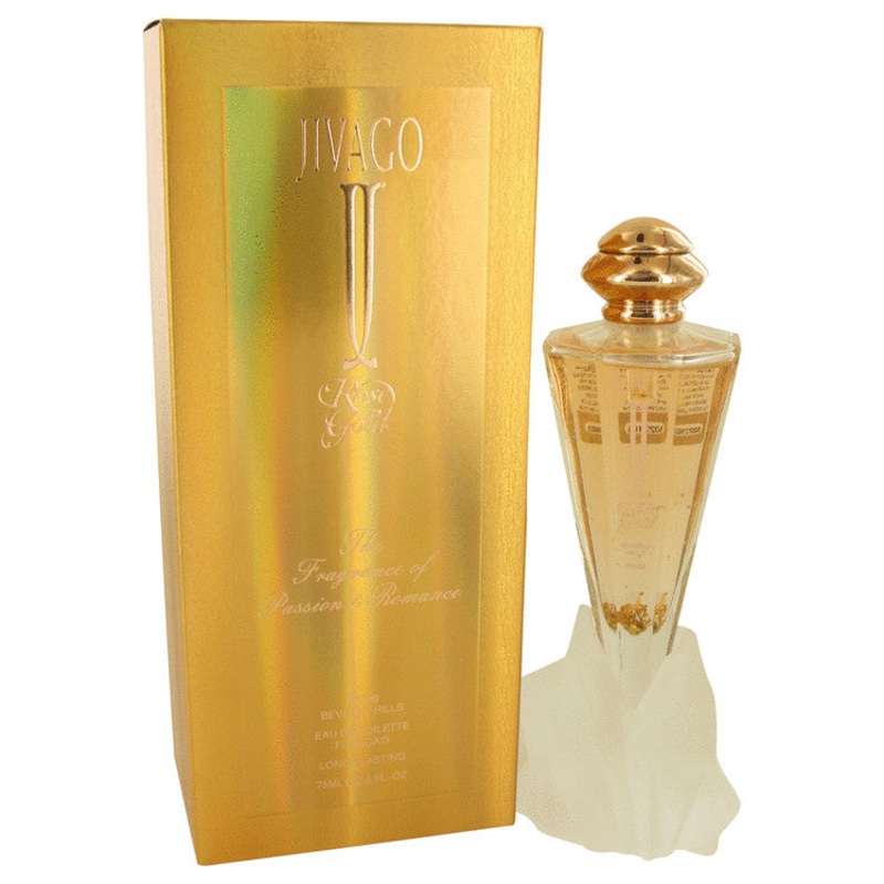 Jivago Rose Gold by Ilana Jivago Eau De Toilette Spray 2.5 oz for Women - Premium Designer Fragrance