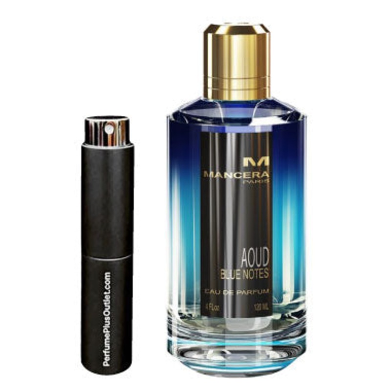 Travel Spray 0.27 oz Aoud Blue Notes For Unisex By Mancera