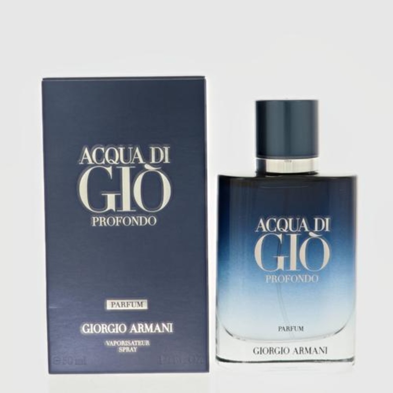 Acqua Di Gio Profondo By Giorgio Armani Cologne 1.6 Oz Edp Spray For Men - Box