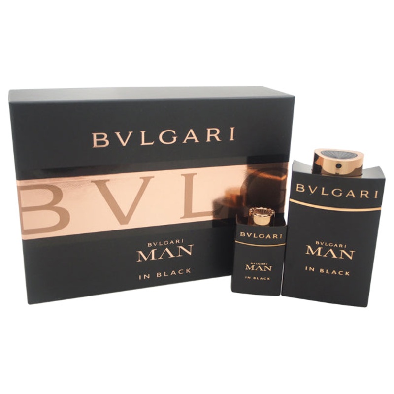 Bvlgari Man In Black by Bvlgari for Men - 2 Pc Gift Set 3.4 oz.