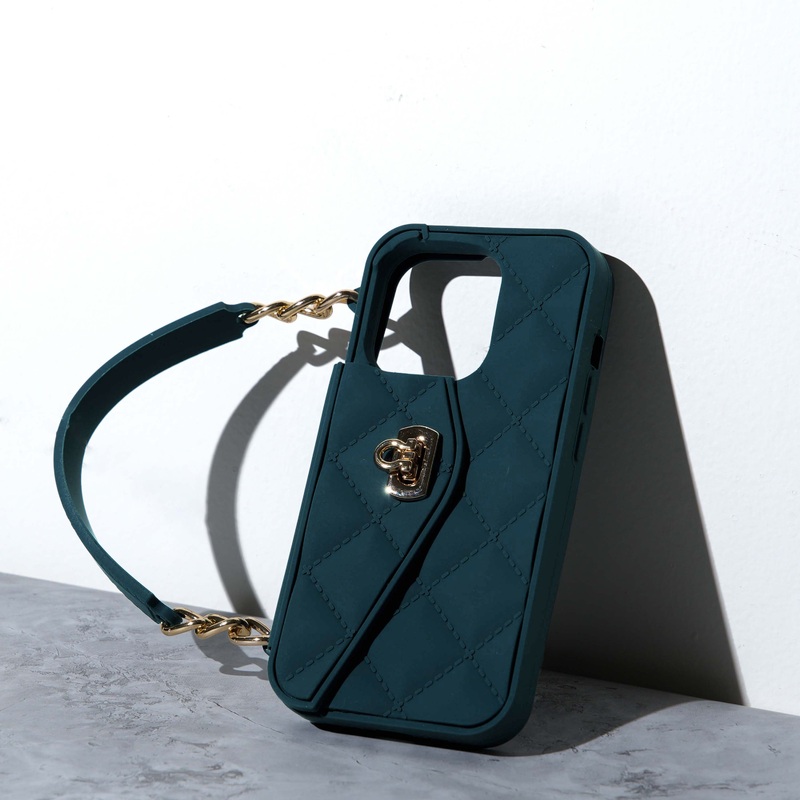 Chokore Sling Wallet Cover (Teal) for iPhone IPHONE 14
