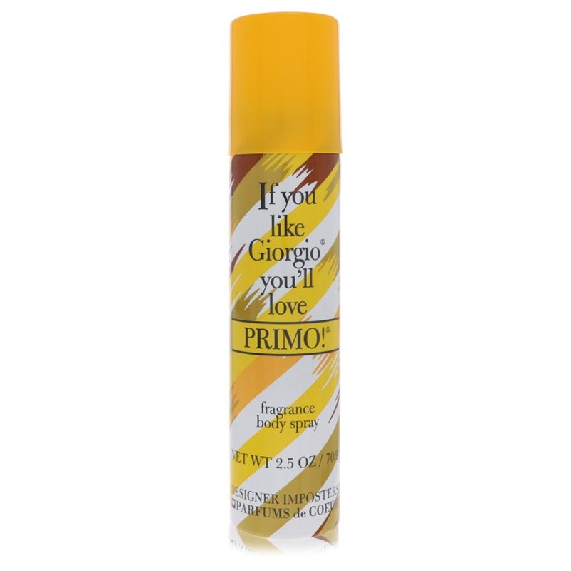 Designer Imposters Primo! by Parfums De Coeur For Women Body Spray 2.5 oz