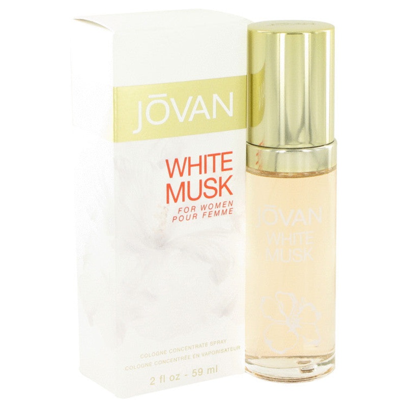 Jovan White Musk by Jovan Cologne Concentree Spray 2 oz for Women - Premium Designer Fragrance