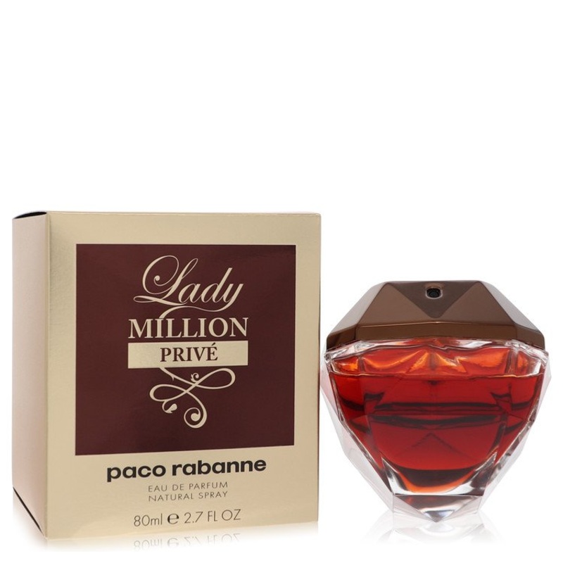 Lady Million Prive by Paco Rabanne For Women Eau De Parfum Spray 2.7 oz