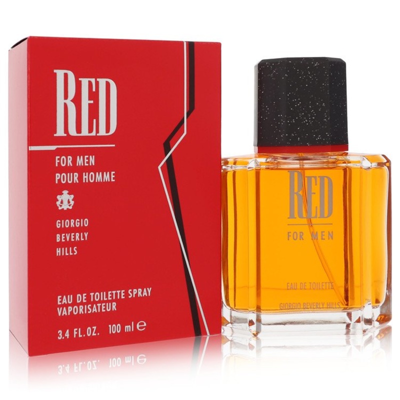 Red by Giorgio Beverly Hills Eau De Toilette Spray 3.4 oz for Men - Premium Designer Fragrance