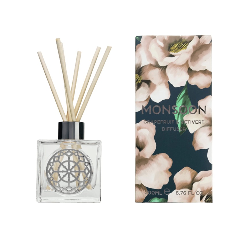 Monsoon Grapefruit and Vetiver Diffuser (200ml)