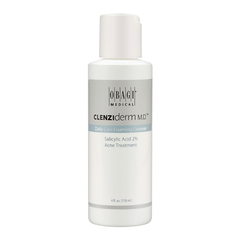 Obagi CLENZIderm M.D. Daily Care Foaming Cleanser - Salicylic Acid 2% Acne Treatment 118ml/4oz