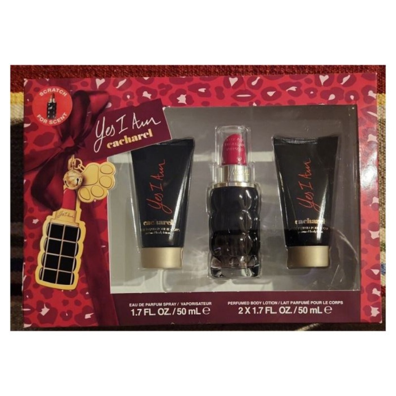 Yes I Am Cacharel 3 Pcs Gift Set by Cacharel for Women