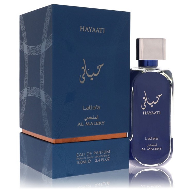 Lattafa Hayaati Al Maleky by Lattafa Eau De Parfum Spray 3.4 oz for Men - Premium Designer Fragrance