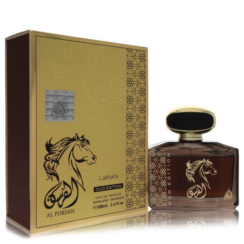 Lattfa Al Fursan Oud Edition by Lattafa For Men Eau De Parfum Spray (Unisex) 3.4 oz