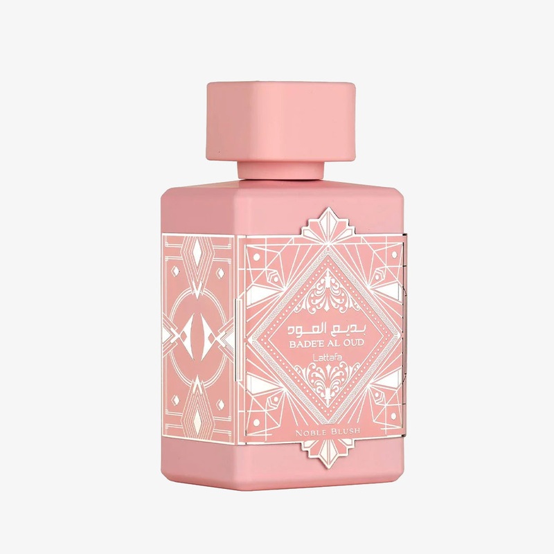 Bade'e Al Oud Noble Blush by Lattafa Eau De Parfum Spray 3.4 oz