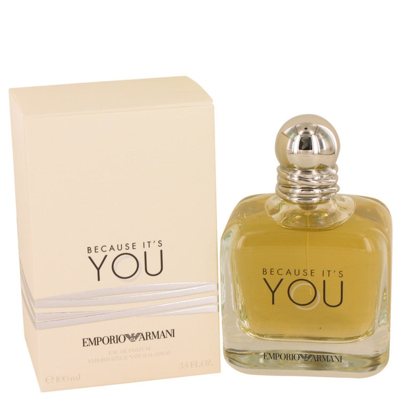 Because It's You by Giorgio Armani For Women Eau De Parfum Spray 3.4 oz