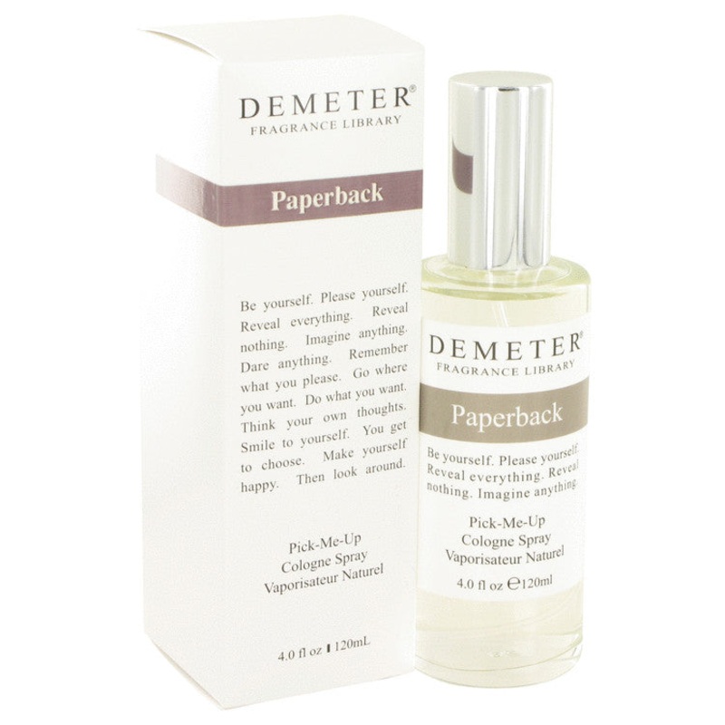 Demeter Paperback by Demeter For Women Cologne Spray 4 oz