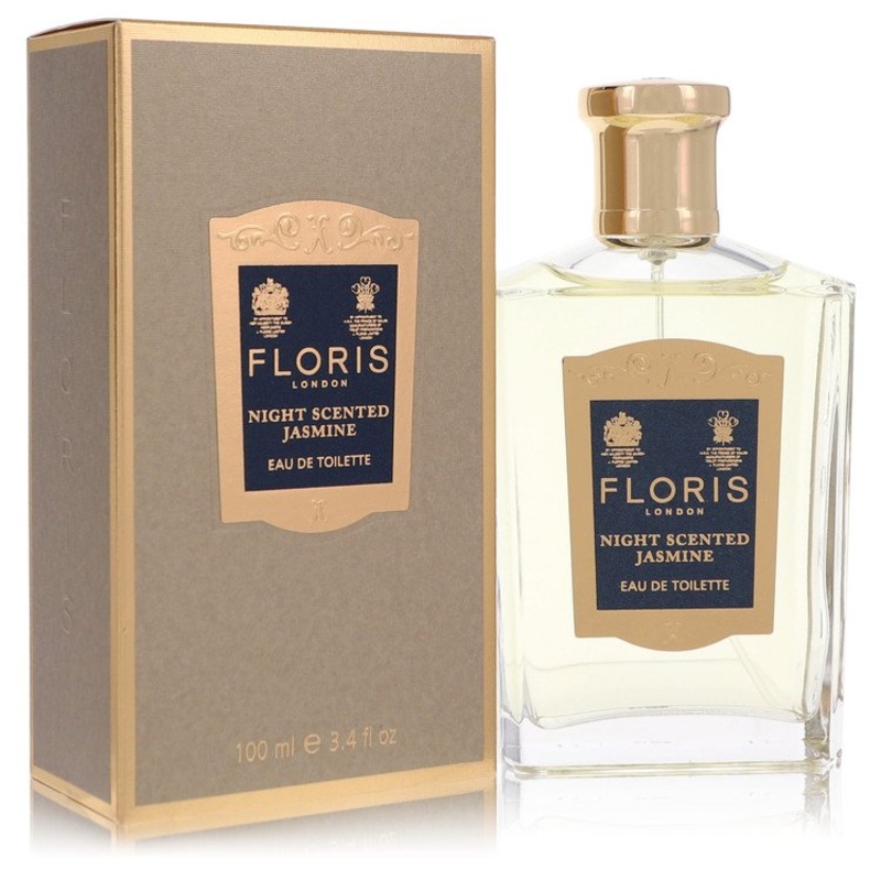 Floris Night Scented Jasmine by Floris Eau De Toilette Spray 3.4 oz for Women - Premium Designer Fragrance