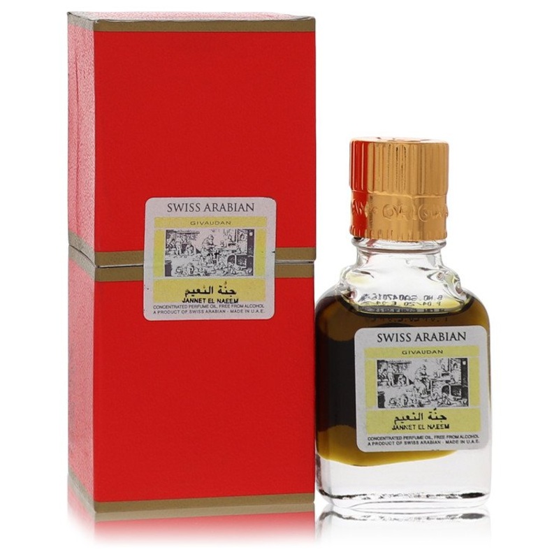 Jannet El Naeem by Swiss Arabian For Women Concentrated Perfume Oil Free From Alcohol (Unisex) .30 oz