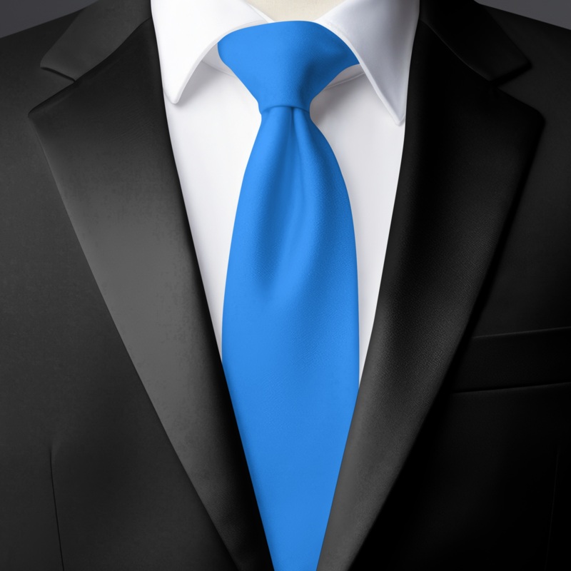 Chokore Cobalt Blue Silk Tie - Solids line