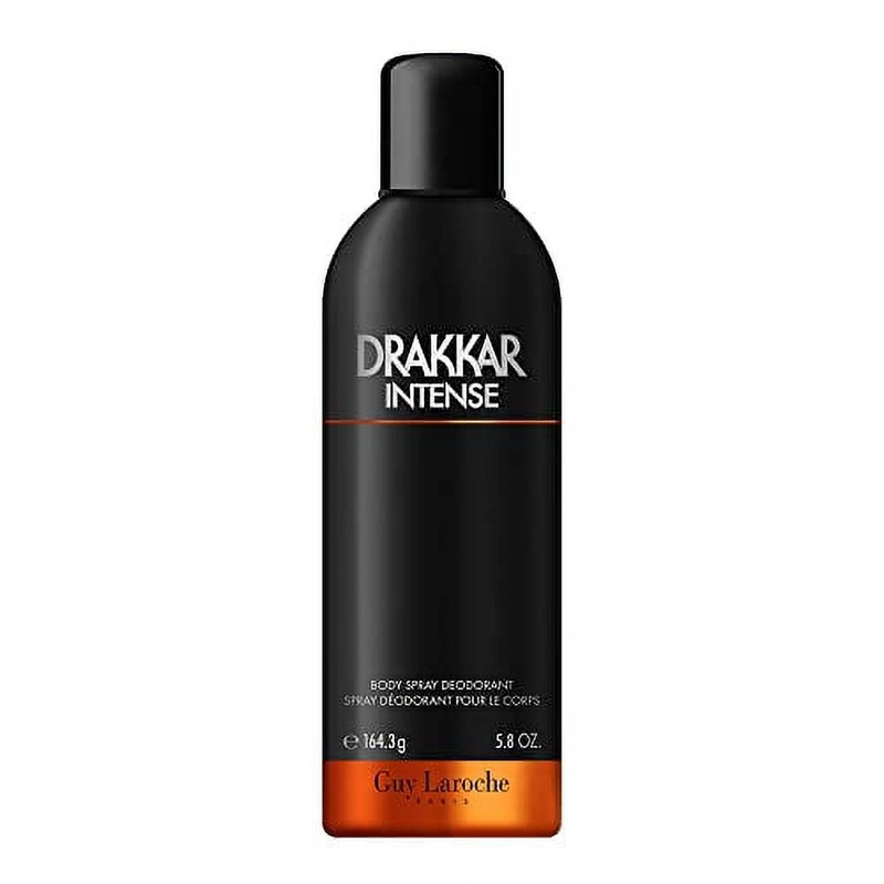 Guy Laroche Drakkar Intense Body Spray Deodorant for Men 5.8OZ