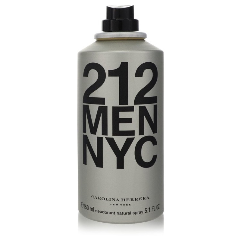 212 By Carolina Herrera Deodorant Spray (Tester) 5 Oz / 150 Ml for Men