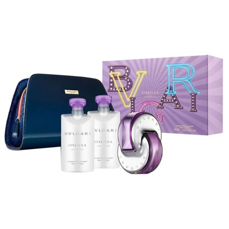 Bvlgari Omnia Amethyste 4 Pc Gift set by Bvlgari for Women