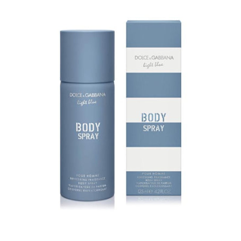 D & G Light Blue Pour Homme Body Spray 4.2 Oz