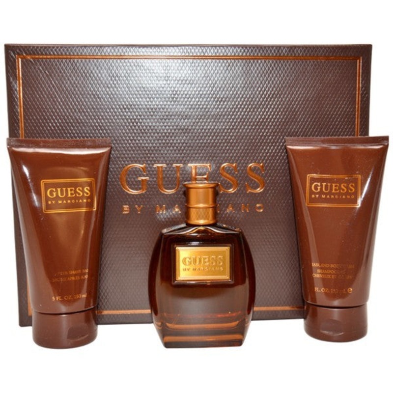 Guess by Marciano Gift Set 2 Piece Gift Set: 3.4 Oz Eau De Toilette Spray + 2.5 Oz Deodorant Stick. For Men