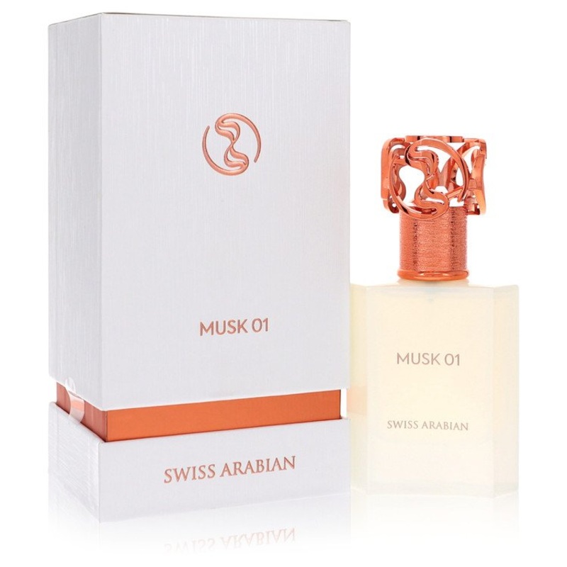 Swiss Arabian Musk 01 by Swiss Arabian Eau De Parfum Spray (Unisex) 1.7 oz for Men - Premium Designer Fragrance
