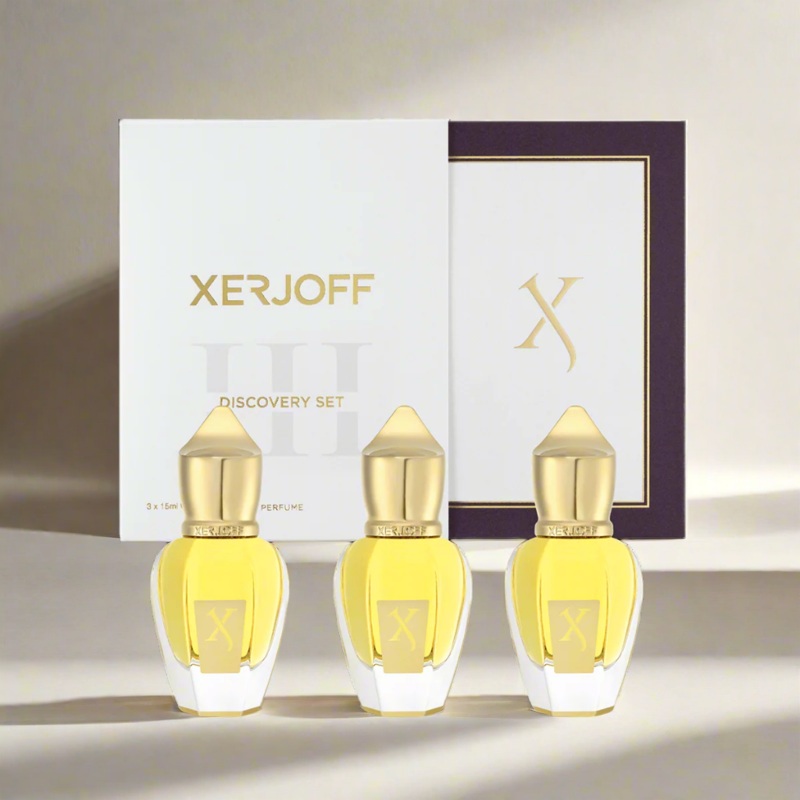 Xerjoff Discovery Set: Naxos - Alexandria II - Golden Dallah 3X15ml