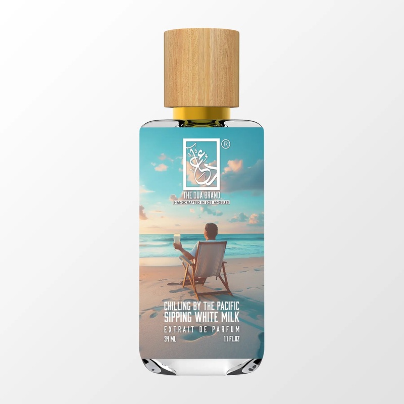 Chilling By The Pacific Sipping White Milk 34ML Bottle