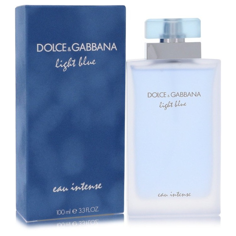 Dg Light Blue Eau Intense EDP Spray 3.4 Oz Perfume by Dolce & Gabbana for Women