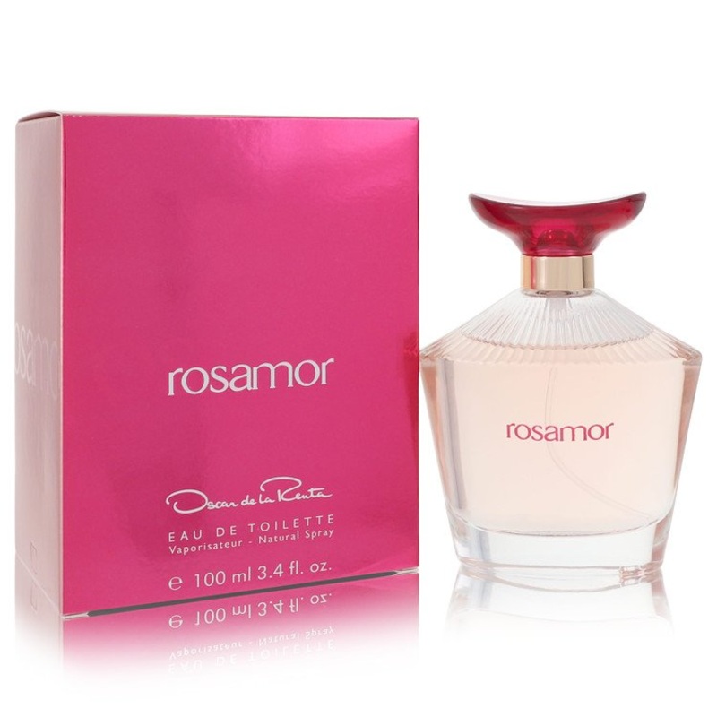 Rosamor by Oscar De La Renta Eau De Toilette Spray 3.4 oz for Women - Premium Designer Fragrance
