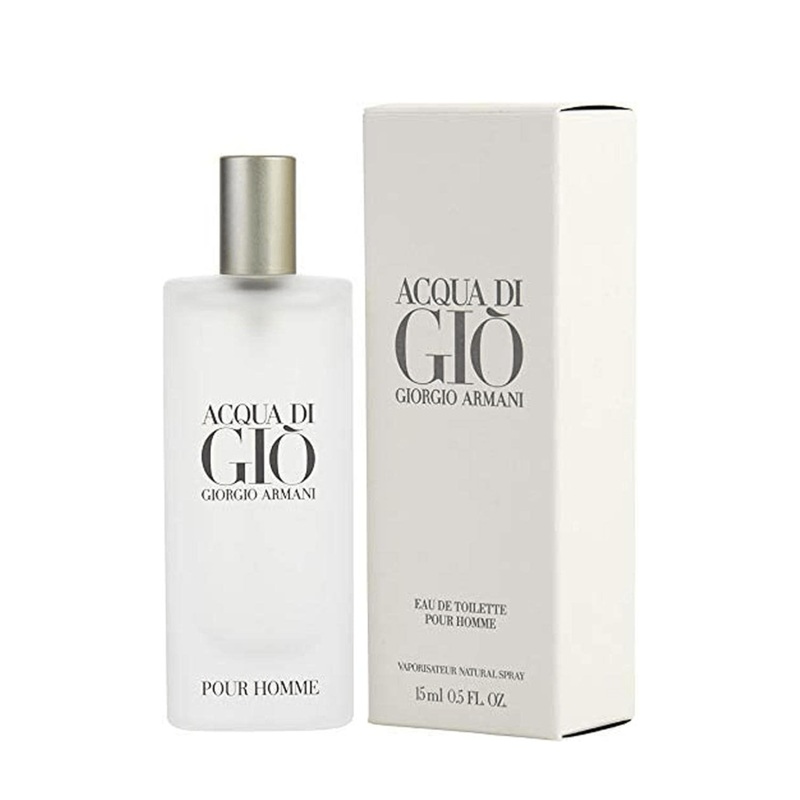 Armani Acqua Di Gio Eau de Toilette Men's Aftershave Spray (15ml, 30ml, 50ml, 200ml) 15ml