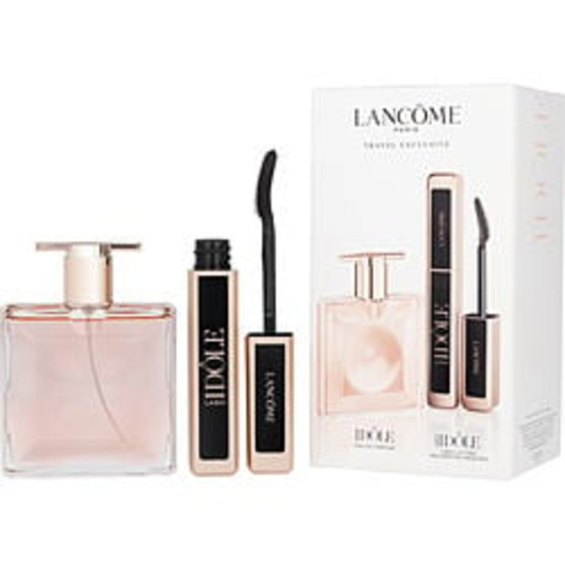 Lancome Idole 2 Pc Set EDP Spray 0.8, Mascara - Travel Perfume by Lancome for Women