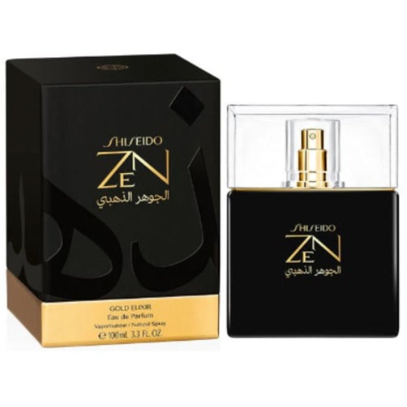 Shiseido Zen Gold Elixir  Eau De Parfum 3.4 Oz