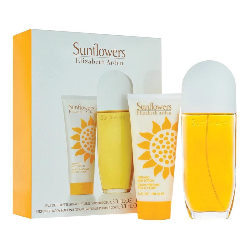 Sunflowers EDT for Women Gift Set (2PC) 100mL + Body Lotion 100mL