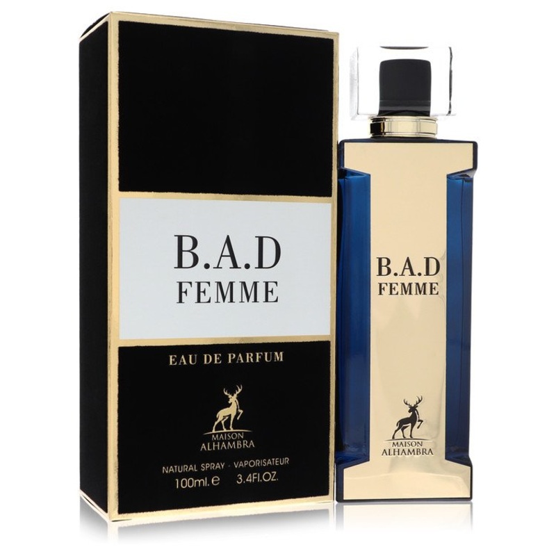 B.A.D Femme by Maison Alhambra For Women Eau De Parfum Spray 3.4 oz