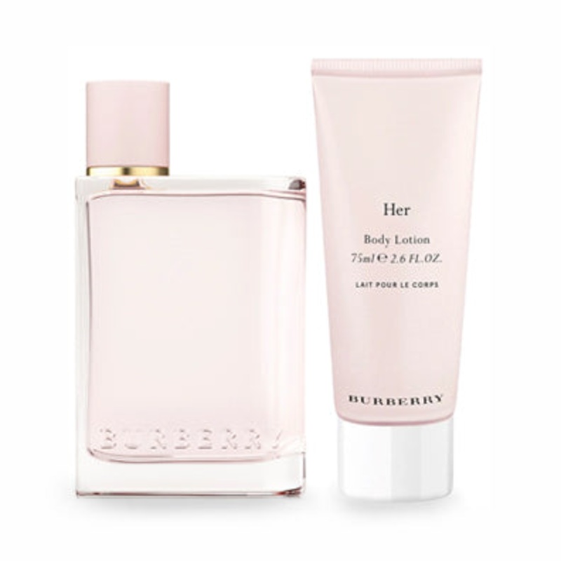 Burberry Her EDP Set 1.7 oz EDP + 2.5 Body Lotion